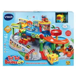 Mon Premier Garage Interactif - Tut Tut Bolides -VTech Jouets Soldes Magasin 512705 premier garage 4 min