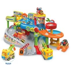 Mon Premier Garage Interactif - Tut Tut Bolides -VTech Jouets Soldes Magasin 512705 premier garage 5 min