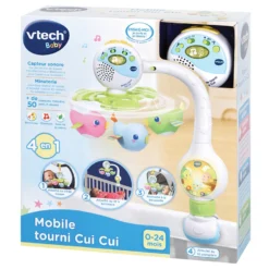 VTECH BABY Mobile Tourni Cui Cui -VTech Jouets Soldes Magasin 513105 mobile tourni cui cui 4