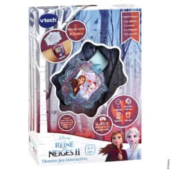 VTech Reine Des Neiges 2 - La Montre-jeu Interactive D'Elsa -VTech Jouets Soldes Magasin 518805 Reine des Neiges 2 La montre jeu interactive dElsa boite