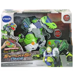 Furio, Méga T-Rex Robot RC -VTech Jouets Soldes Magasin 521065 Switch Go Dinos Furio mC3A9ga T Rex robot RC boite