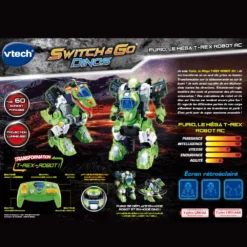 Furio, Méga T-Rex Robot RC -VTech Jouets Soldes Magasin 521065 Switch Go Dinos Furio mC3A9ga T Rex robot RC dos boite