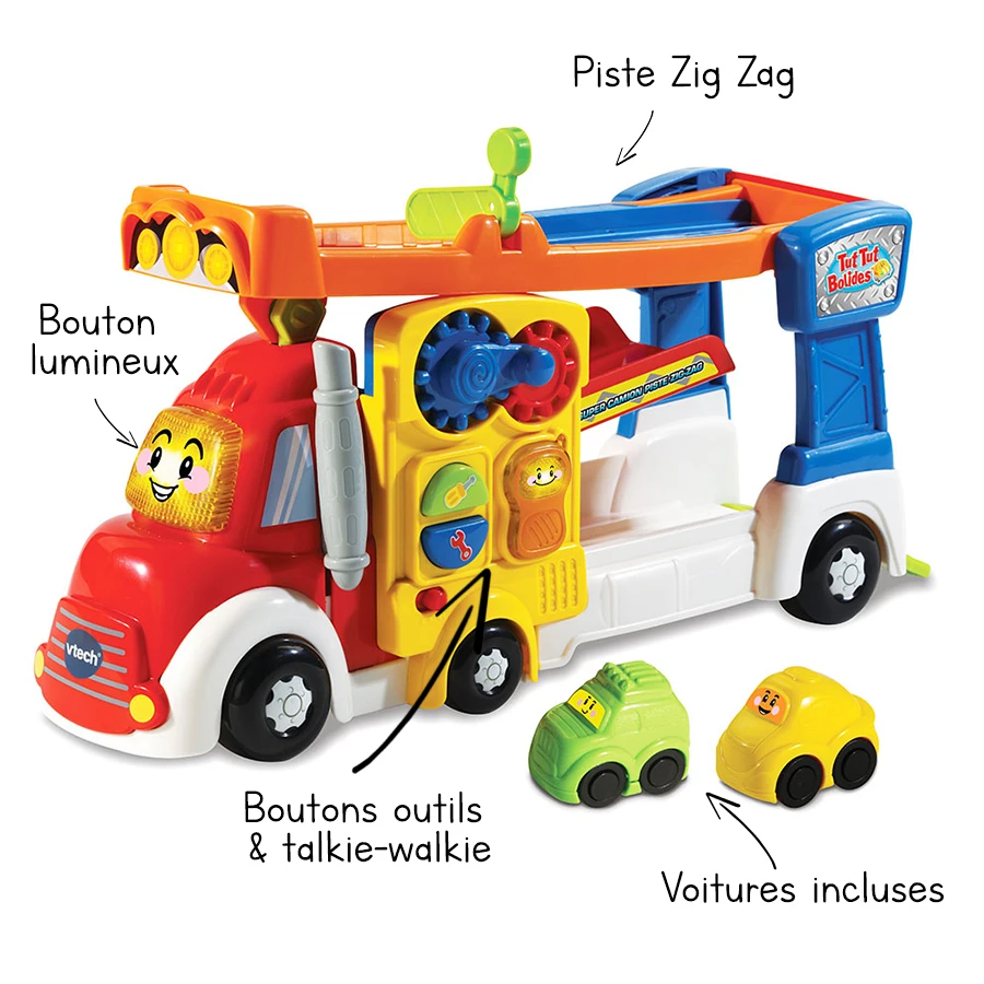 Super Camion Piste Zig-zag - Tut Tut Bolides 1 Super Camion Piste Zig-zag - Tut Tut Bolides