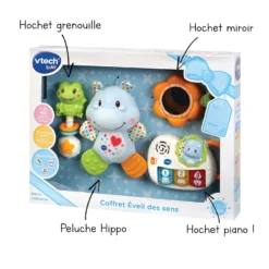 VTECH BABY Coffret Naissance - Eveil Des Sens - Bleu