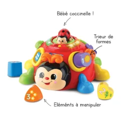VTECH BABY Super Coccinelle Des Formes - Jouet Interactif