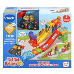 Tremplin Cascades De L'extrême (+Lucas, Roi Du Championnat) 9 Tremplin Cascades De L'extrême (+Lucas, Roi Du Championnat) -VTech Jouets Soldes Magasin 527505 TTB tremplin cascades boite