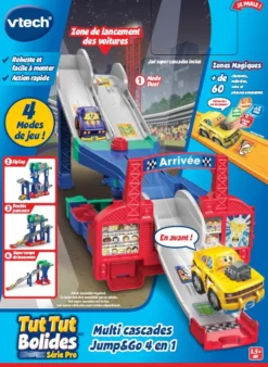 Série Pro - Multi Cascades Jump & Go 4 En 1 12 Série Pro - Multi Cascades Jump & Go 4 En 1 -VTech Jouets Soldes Magasin 556505 dos boC3AEte