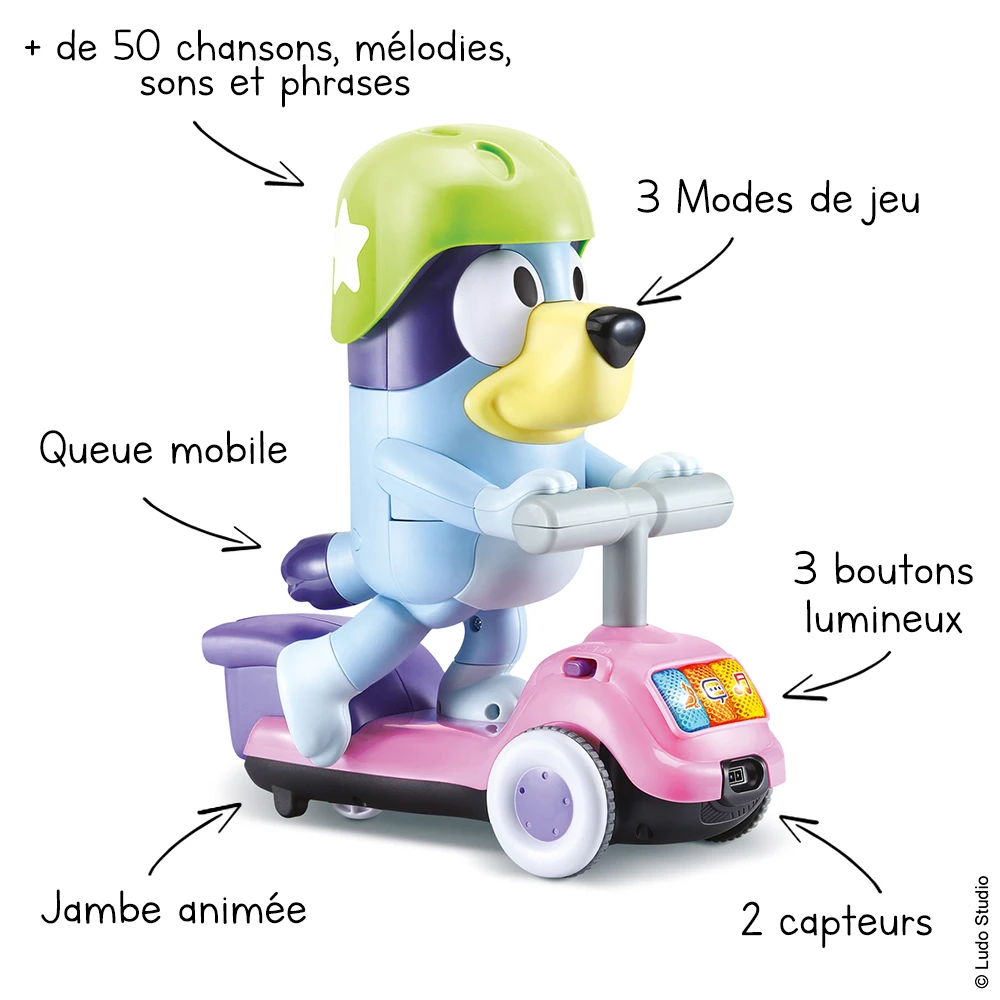 VTech Bluey - Trotti-Bluey Interactive 2 VTech Bluey - Trotti-Bluey Interactive – Image 2