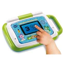 VTech Ordi-tablette P'tit Genius Touch Vert - Ordinateur éducatif -VTech Jouets Soldes Magasin 600905 Ordi tablette ptit genius touch vert 2