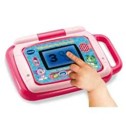 VTech Ordi-tablette P'tit Genius Touch Mauve - Ordinateur éducatif -VTech Jouets Soldes Magasin 600955 Ordi tablette ptit genius touch mauve 2