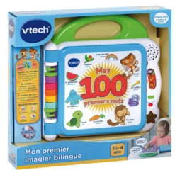 VTECH BABY Mon Premier Imagier Bilingue -VTech Jouets Soldes Magasin 601505 premier imagier bilingue 1 2