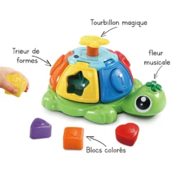 VTECH BABY Ma Tortue Tourni-formes - Tortue Interactive