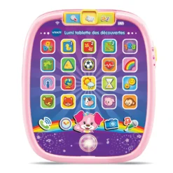 VTECH BABY Lumi Tablette Des Découvertes Rose - Tablette éducative