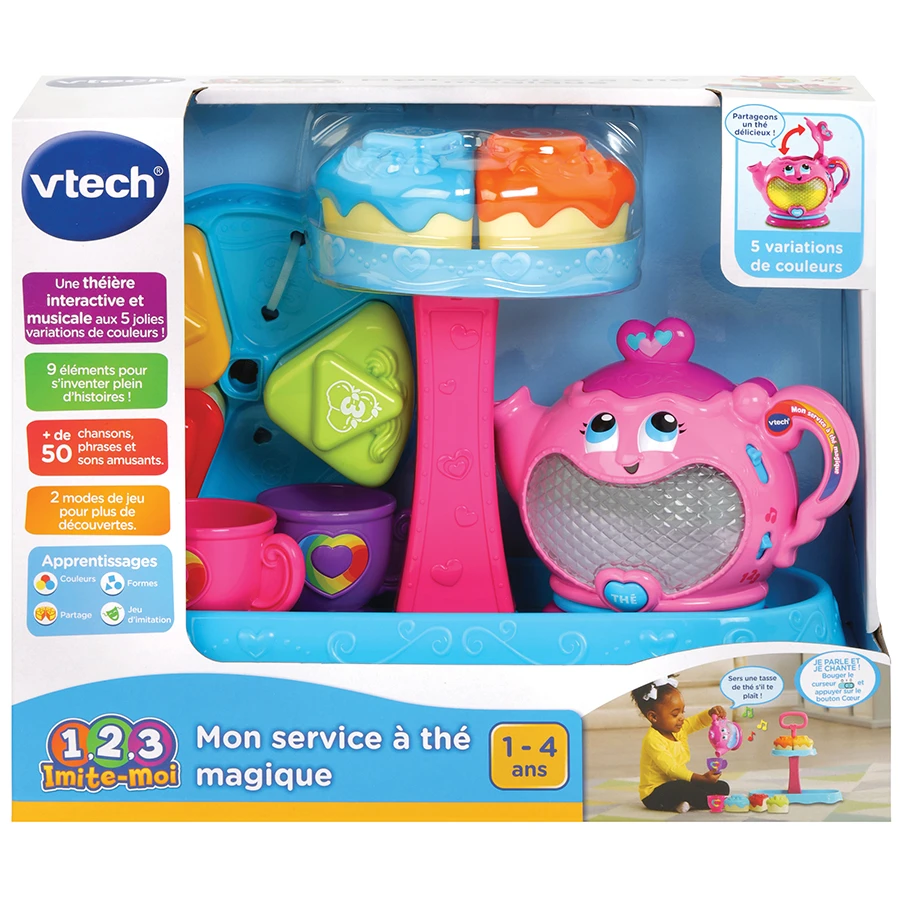 Mon Service à Thé Magique Pour Enfant - VTech 6 Mon Service à Thé Magique Pour Enfant - VTech – Image 6