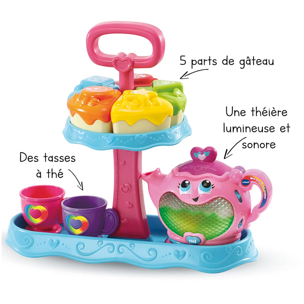Mon Service à Thé Magique Pour Enfant - VTech 1 Mon Service à Thé Magique Pour Enfant - VTech