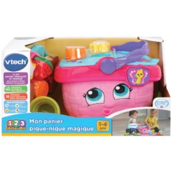 VTech Mon Panier Pique-nique Magique 7 VTech Mon Panier Pique-nique Magique -VTech Jouets Soldes Magasin 603605 panier pique nique magique 1