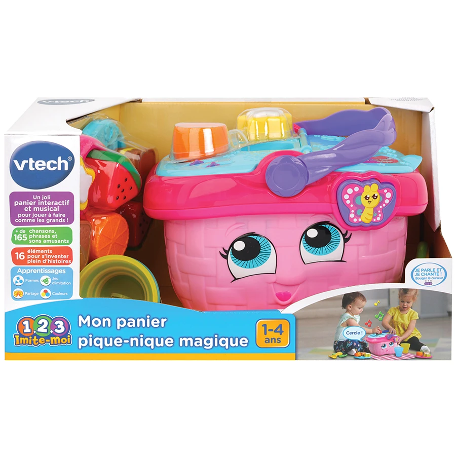 VTech Mon Panier Pique-nique Magique 4 VTech Mon Panier Pique-nique Magique – Image 4