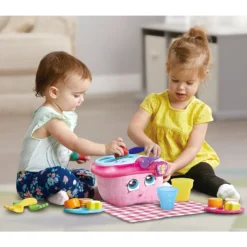 VTech Mon Panier Pique-nique Magique 5 VTech Mon Panier Pique-nique Magique -VTech Jouets Soldes Magasin 603605 panier pique nique magique 3