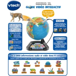 VTech Genius XL - Globe Vidéo Interactif 8 VTech Genius XL - Globe Vidéo Interactif -VTech Jouets Soldes Magasin 605405 geniusXL globe.video .interactif dos min