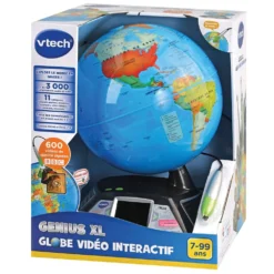VTech Genius XL - Globe Vidéo Interactif 9 VTech Genius XL - Globe Vidéo Interactif -VTech Jouets Soldes Magasin 605405 geniusXL globe.video .interactif min 2