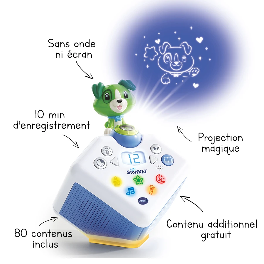 VTech StoriKid, Ma Boîte à Histoires Interactive - Vert 2 VTech StoriKid, Ma Boîte à Histoires Interactive - Vert – Image 2