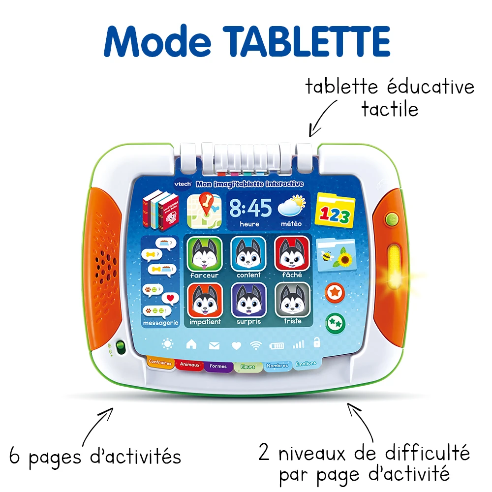 VTech Mon Imagi'tablette Interactive 4 VTech Mon Imagi'tablette Interactive – Image 4