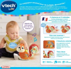 VTECH BABY Mon Ami Rouli Boogie 13 VTECH BABY Mon Ami Rouli Boogie -VTech Jouets Soldes Magasin 617605 dos boC3AEte