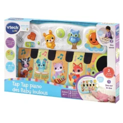 VTECH BABY Tap Tap Piano Des Baby Loulous 12 VTECH BABY Tap Tap Piano Des Baby Loulous -VTech Jouets Soldes Magasin 80 158165 10