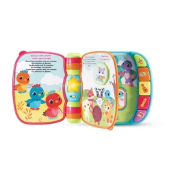 VTECH BABY Super Livre Enchanté Des Baby Loulous Bleu - Livre Interactif -VTech Jouets Soldes Magasin 80 166775 3