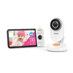 Babyphone Vidéo Wide View HD - BM818 - (écran 5 Ultra Plat HD - Veilleuse) 12 Babyphone Vidéo Wide View HD - BM818 - (écran 5 Ultra Plat HD - Veilleuse) -VTech Jouets Soldes Magasin 80 302626 2