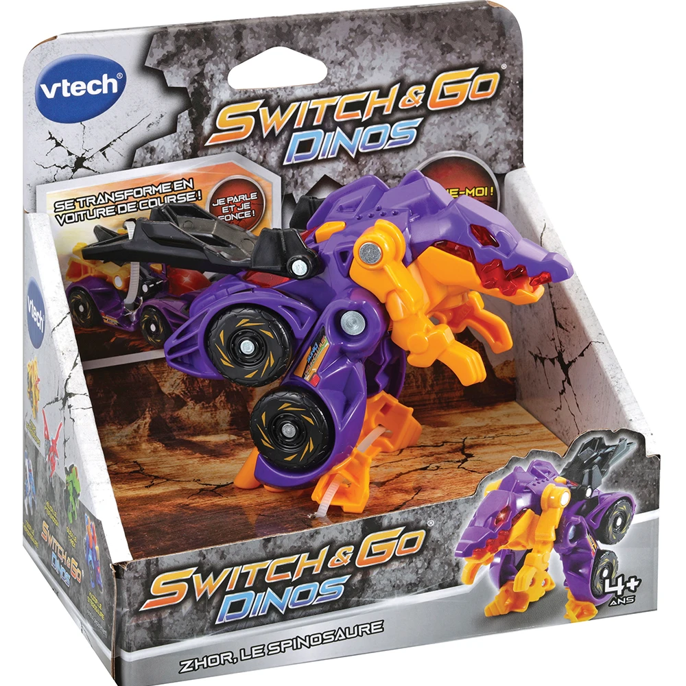 Jouet Dinosaure Petite Voiture - Switch & Go Dinos 12 Jouet Dinosaure Petite Voiture - Switch & Go Dinos – Image 12