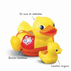 VTech Magic'Splash - P'tites Bouées Animaux -VTech Jouets Soldes Magasin 80 411105 MagicSplash Ptites bouC3A9es animaux canard infos