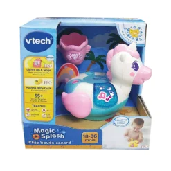 VTech Magic'Splash - P'tites Bouées Animaux -VTech Jouets Soldes Magasin 80 411105 MagicSplash Ptites bouC3A9es animaux licorne box