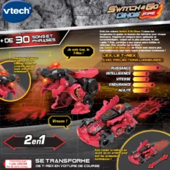 Jouet Dinosaure Interactif Fire - Switch & Go Dinos 9 Jouet Dinosaure Interactif Fire - Switch & Go Dinos -VTech Jouets Soldes Magasin 80 417005 sgd fire Lex dos