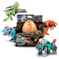 Switch & Go Dinos Surprise - 8 Modèles à Collectionner 9 Switch & Go Dinos Surprise - 8 Modèles à Collectionner -VTech Jouets Soldes Magasin 80 422105 1
