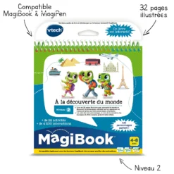 Livre Interactif à La Decouverte Du Monde - Livre Magibook - VTech