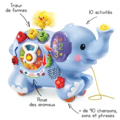 VTECH BABY Trompette, Mon éléphant Des Découvertes