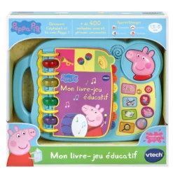 VTech Peppa Pig - Mon Livre-jeu éducatif -VTech Jouets Soldes Magasin 80 518005 PACKAGE RECTO 1