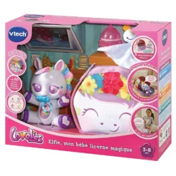 Elfie, Mon Bébé Licorne Magique 18 Elfie, Mon Bébé Licorne Magique -VTech Jouets Soldes Magasin 80 518105 12