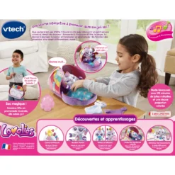 Elfie, Mon Bébé Licorne Magique 19 Elfie, Mon Bébé Licorne Magique -VTech Jouets Soldes Magasin 80 518105 dos boite