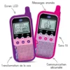 VTech Kidi Talkie Rose - Talkies-walkies