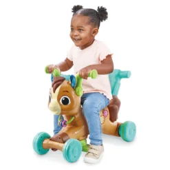VTECH BABY Joey, Mon Porteur Trotti-magique (5 En 1) -VTech Jouets Soldes Magasin 80 519105 10