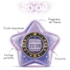 Kidimagic Starlight Violet - Réveil Enfant