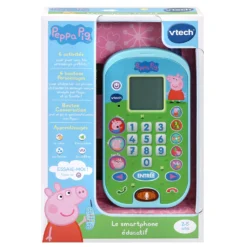 VTech Peppa Pig - Le Smartphone éducatif -VTech Jouets Soldes Magasin 80 523105 PACKAGE RECTO 1