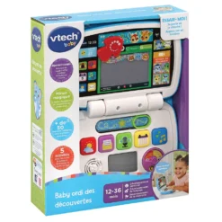 VTECH BABY Baby Ordi Des Découvertes -VTech Jouets Soldes Magasin 80 524705 4