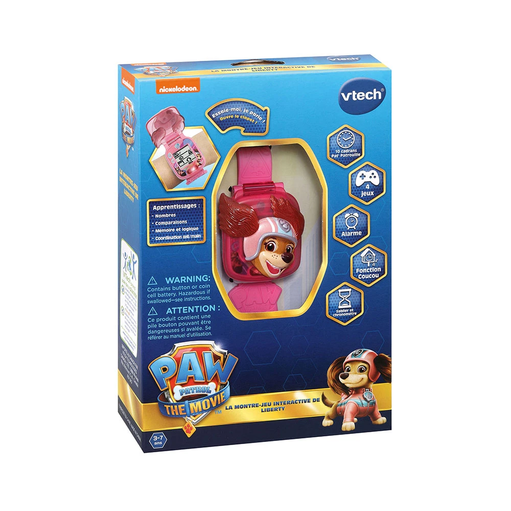 VTech Pat' Patrouille Le Film - La Montre-jeu Interactive De Liberty 6 VTech Pat' Patrouille Le Film - La Montre-jeu Interactive De Liberty – Image 6