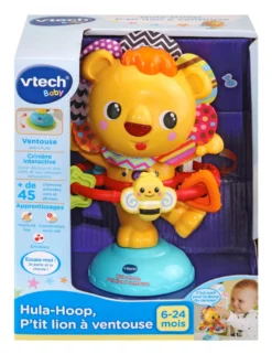 VTECH BABY Hula-Hoop, P'tit Lion à Ventouse -VTech Jouets Soldes Magasin 80 528005 Hula Hoop20Ptit20lion20C3A020ventouse box