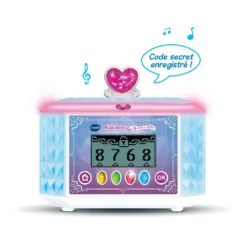 KidiSecrets - Ma Boite à Bijoux Bleue -VTech Jouets Soldes Magasin 80 529965 CAT