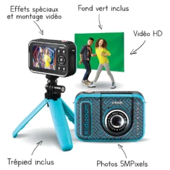Caméra Vidéo Enfant Kidizoom Vidéo Studio HD -VTech Jouets Soldes Magasin 80 531885 Kidizoom video studio infos