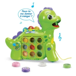 VTech Mon Dino Apprenti Glouton -VTech Jouets Soldes Magasin 80 532005 CAT